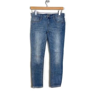 Free People womens  Skinny Stretch Denim Jeans Blue Size 26